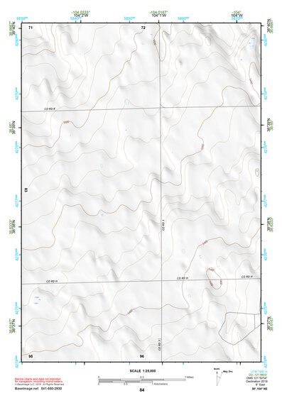38104NE Page 84 Colorado Springs Topo Preview 1