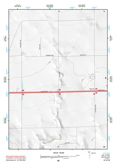 38104NE Page 85 Colorado Springs Topo Preview 1