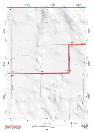 38104NE Page 86 Colorado Springs Topo Preview 1