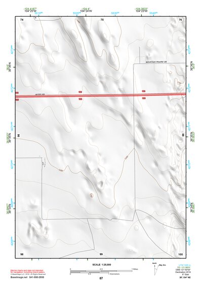 38104NE Page 87 Colorado Springs Topo Preview 1