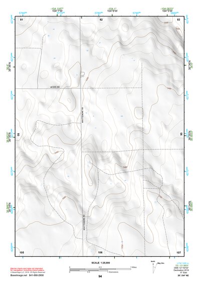 38104NE Page 94 Colorado Springs Topo Preview 1