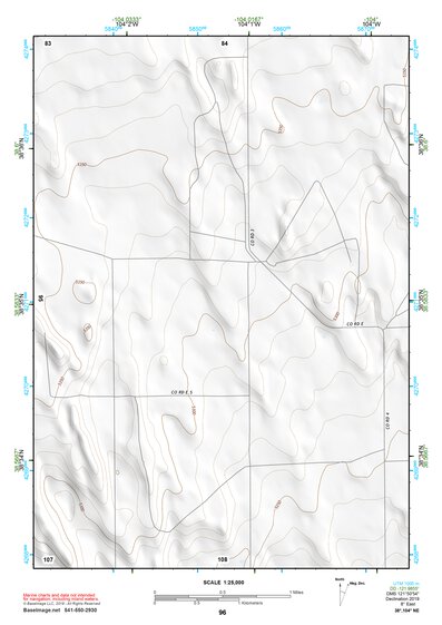 38104NE Page 96 Colorado Springs Topo Preview 1