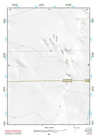 38104NE Page 99 Colorado Springs Topo Preview 1