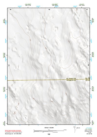 38104NE Page 102 Colorado Springs Topo Preview 1
