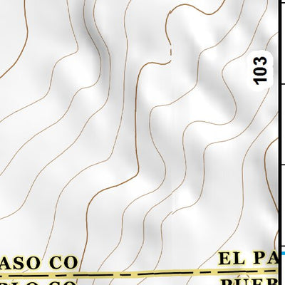38104NE Page 102 Colorado Springs Topo Preview 3