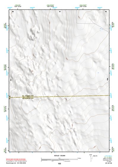 38104NE Page 103 Colorado Springs Topo Preview 1
