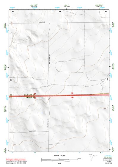 38104NE Page 106 Colorado Springs Topo Preview 1