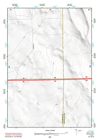 38104NE Page 107 Colorado Springs Topo Preview 1