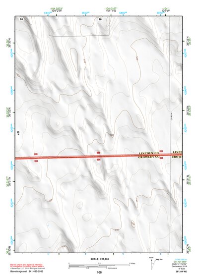 38104NE Page 108 Colorado Springs Topo Preview 1