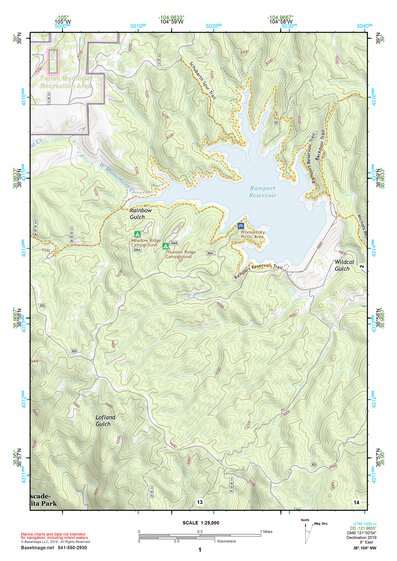 38104NW Page 1 Colorado Springs Topo Preview 1