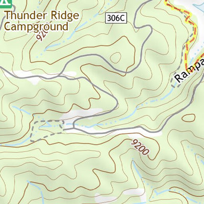 38104NW Page 1 Colorado Springs Topo Preview 2