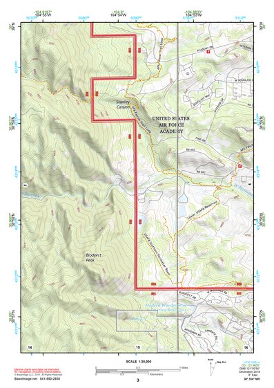 38104NW Page 3 Colorado Springs Topo Preview 1