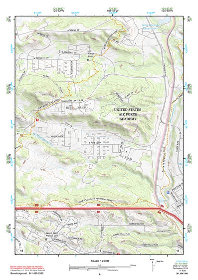 38104NW Page 4 Colorado Springs Topo Preview 1