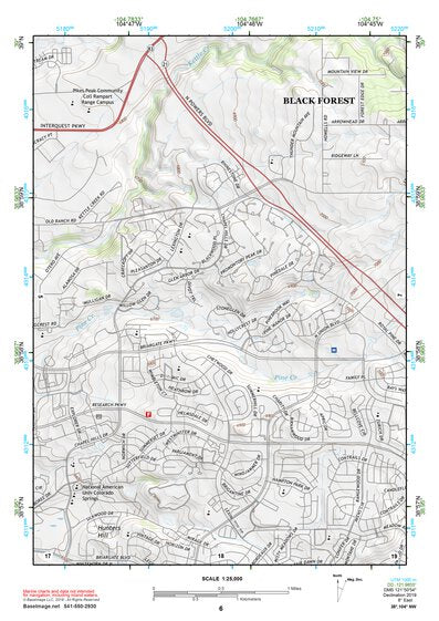 38104NW Page 6 Colorado Springs Topo Preview 1