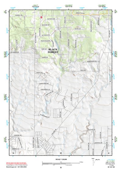 38104NW Page 8 Colorado Springs Topo Preview 1