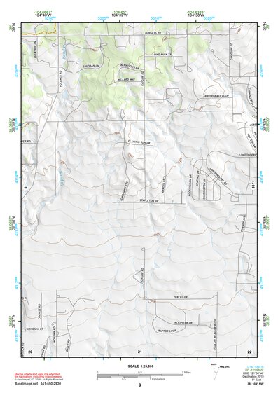 38104NW Page 9 Colorado Springs Topo Preview 1