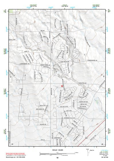 38104NW Page 10 Colorado Springs Topo Preview 1