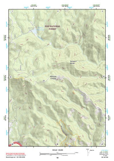 38104NW Page 14 Colorado Springs Topo Preview 1