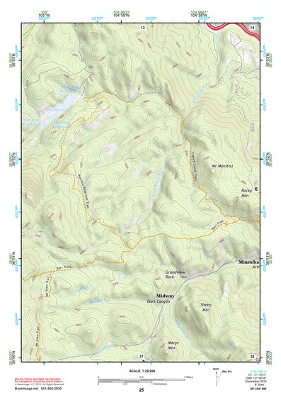 38104NW Page 25 Colorado Springs Topo Preview 1