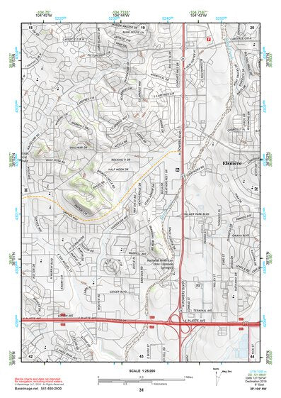 38104NW Page 31 Colorado Springs Topo Preview 1