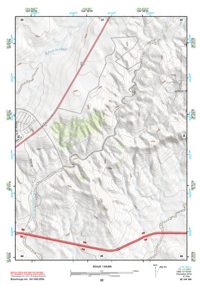 38104NW Page 33 Colorado Springs Topo Preview 1
