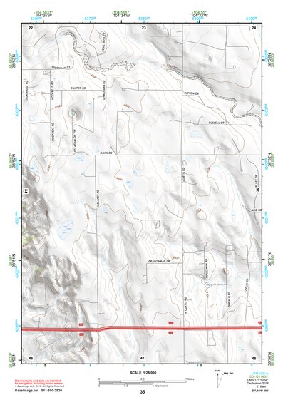 38104NW Page 35 Colorado Springs Topo Preview 1