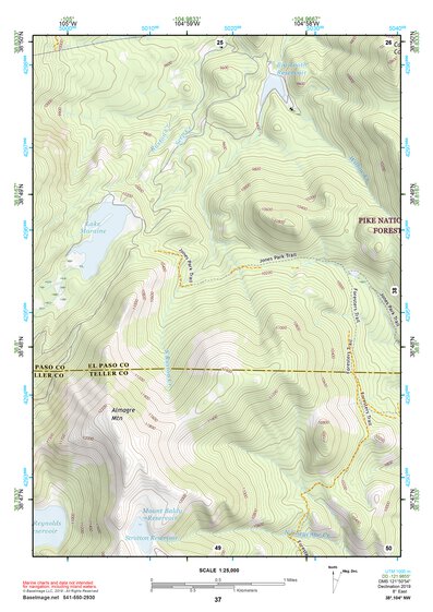 38104NW Page 37 Colorado Springs Topo Preview 1