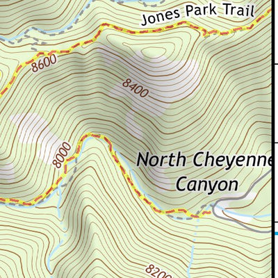 38104NW Page 38 Colorado Springs Topo Preview 3