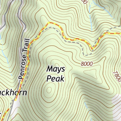 38104NW Page 39 Colorado Springs Topo Preview 2