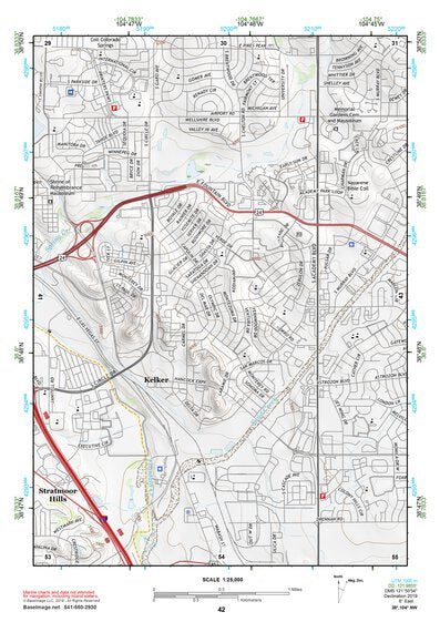 38104NW Page 42 Colorado Springs Topo Preview 1