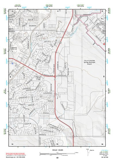 38104NW Page 43 Colorado Springs Topo Preview 1