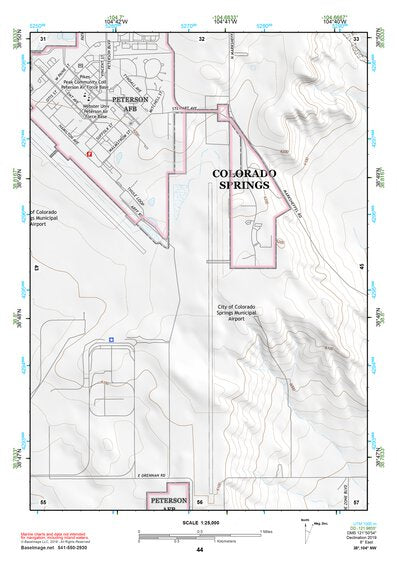 38104NW Page 44 Colorado Springs Topo Preview 1