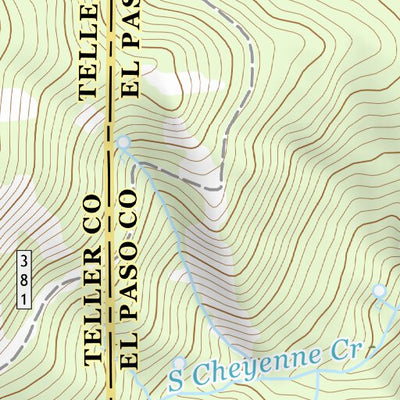 38104NW Page 50 Colorado Springs Topo Preview 2