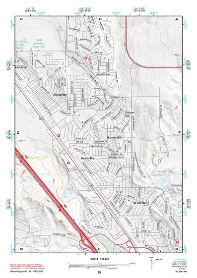 38104NW Page 55 Colorado Springs Topo Preview 1