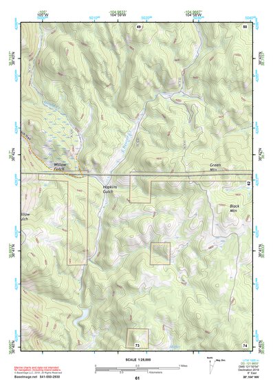 38104NW Page 61 Colorado Springs Topo Preview 1