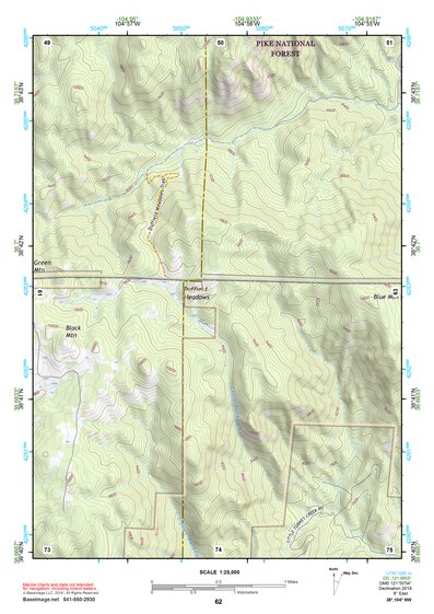 38104NW Page 62 Colorado Springs Topo Preview 1