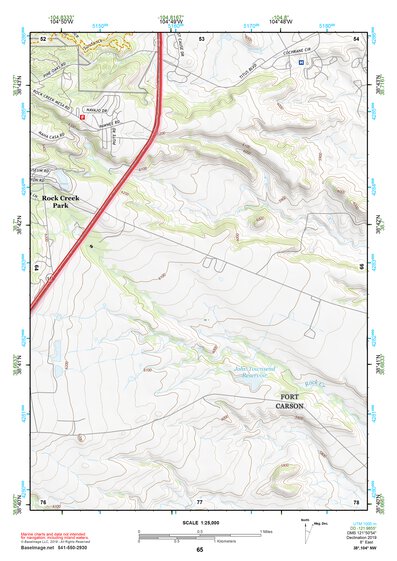 38104NW Page 65 Colorado Springs Topo Preview 1