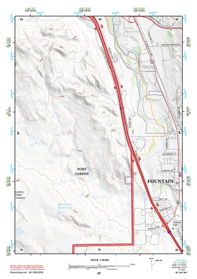 38104NW Page 67 Colorado Springs Topo Preview 1