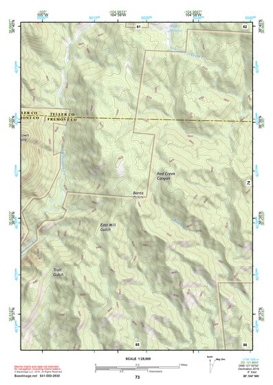 38104NW Page 73 Colorado Springs Topo Preview 1
