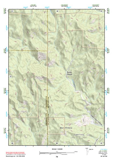 38104NW Page 74 Colorado Springs Topo Preview 1