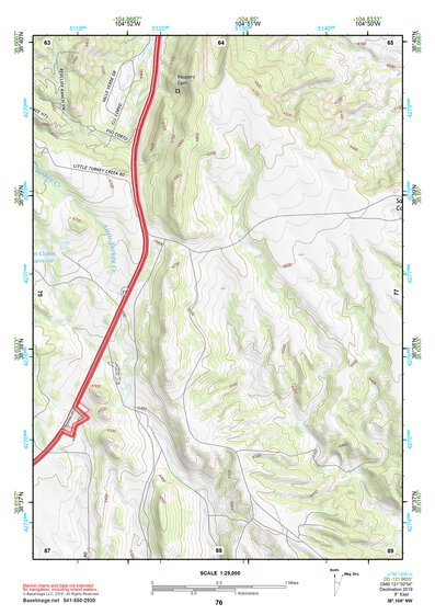 38104NW Page 76 Colorado Springs Topo Preview 1