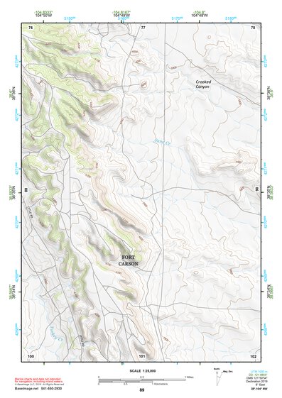 38104NW Page 89 Colorado Springs Topo Preview 1