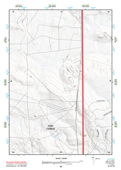 38104NW Page 91 Colorado Springs Topo Preview 1
