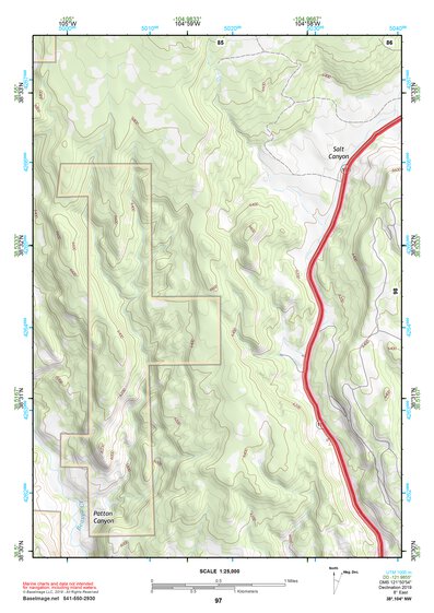 38104NW Page 97 Colorado Springs Topo Preview 1
