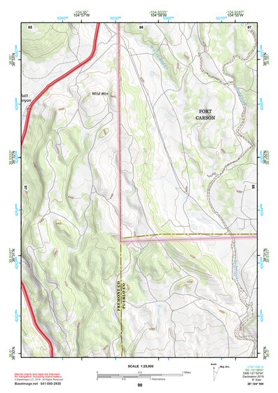 38104NW Page 98 Colorado Springs Topo Preview 1