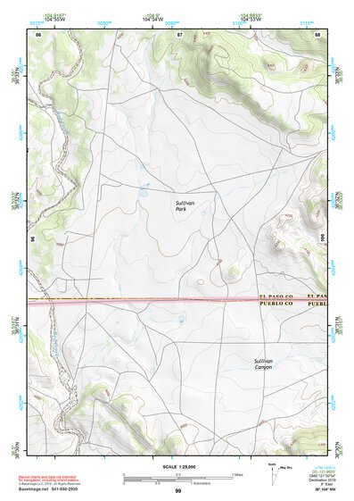 38104NW Page 99 Colorado Springs Topo Preview 1