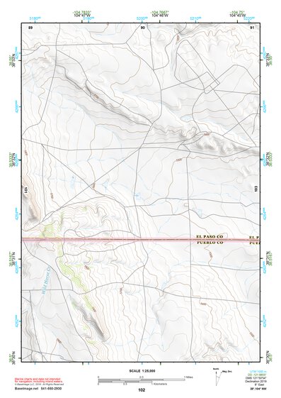 38104NW Page 102 Colorado Springs Topo Preview 1