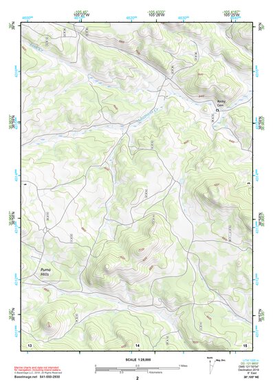 38105NE Page 2 Pikes Peak Topo Preview 1
