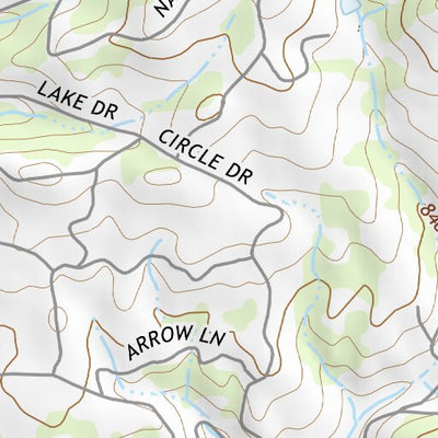 38105NE Page 5 Pikes Peak Topo Preview 2