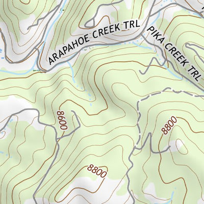 38105NE Page 6 Pikes Peak Topo Preview 2